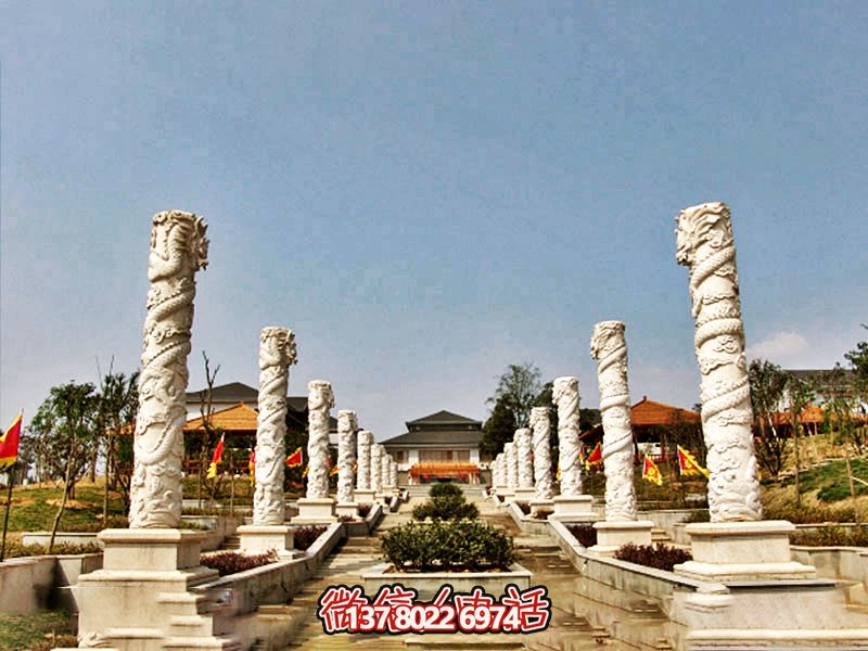 傳統(tǒng)工藝石雕龍柱，傳承古老文化