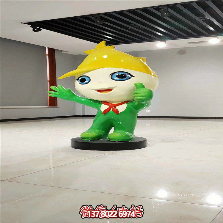 精致典雅的玻璃鋼雕塑公仔，營造浪漫優(yōu)雅的商場戶外景觀