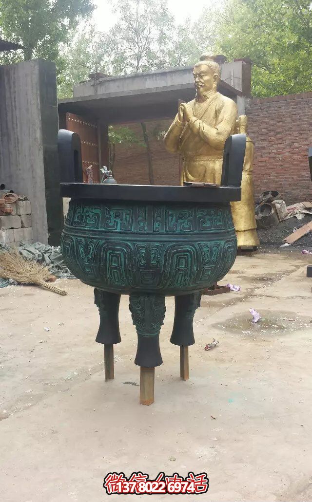 精美青銅雕塑，提升寺廟文物景觀