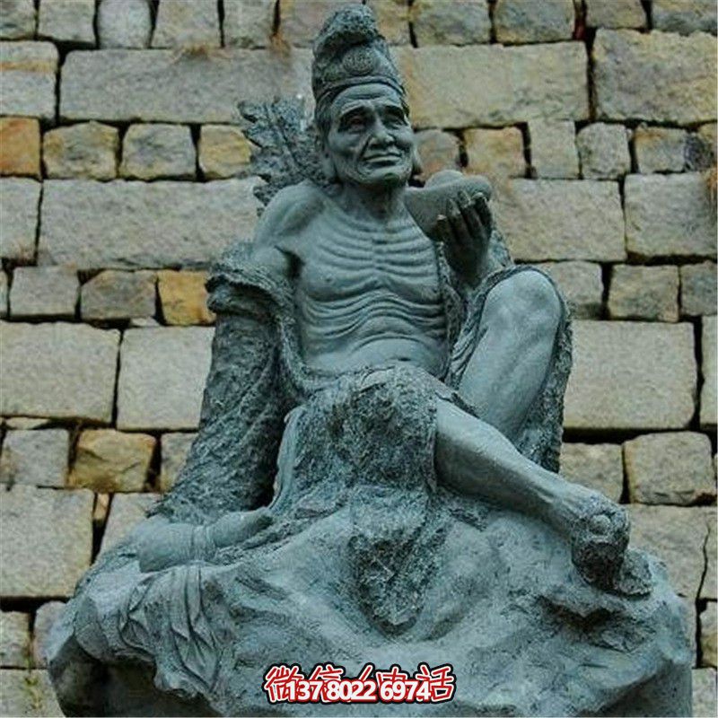 景區濟公石雕雕塑，帶你感受大自然的魅力