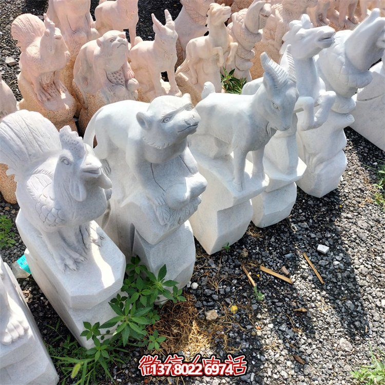 十二生肖小石雕擺件，帶來更多的吉祥與幸運(yùn)