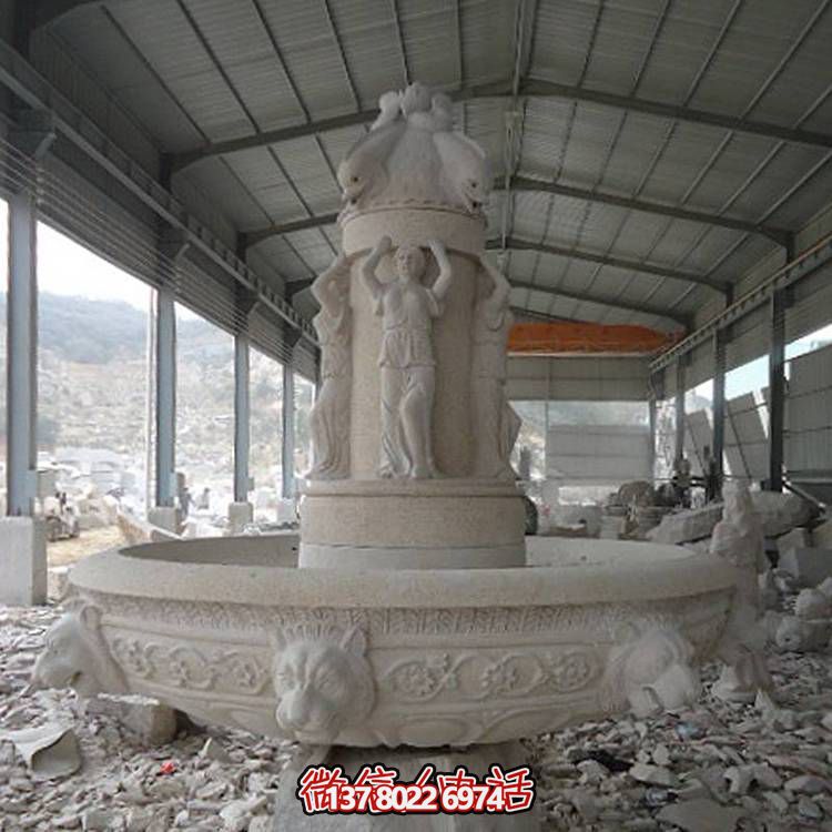 大理石石雕水景噴泉，裝點你的庭院、園林景觀