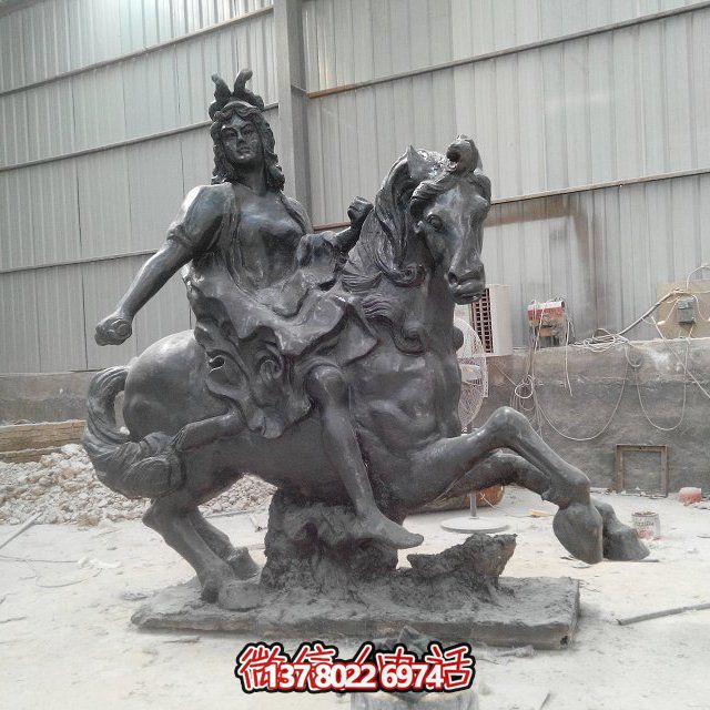 西方風格玻璃鋼雕塑，打造精美景觀