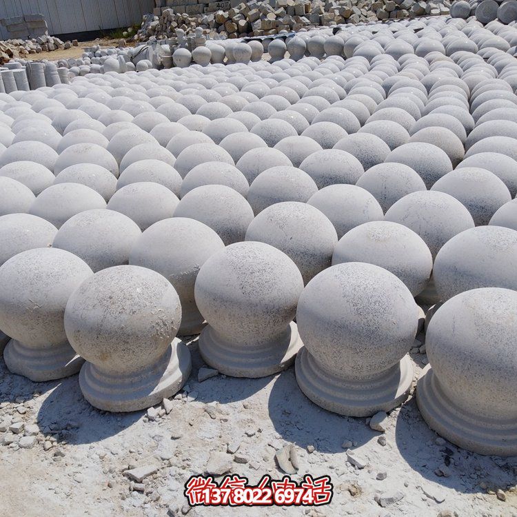 大理石砂石車止，美化園林戶外公園