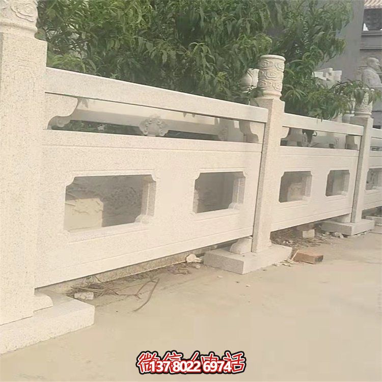 大理石石雕景觀(guān)欄桿欄板雕塑